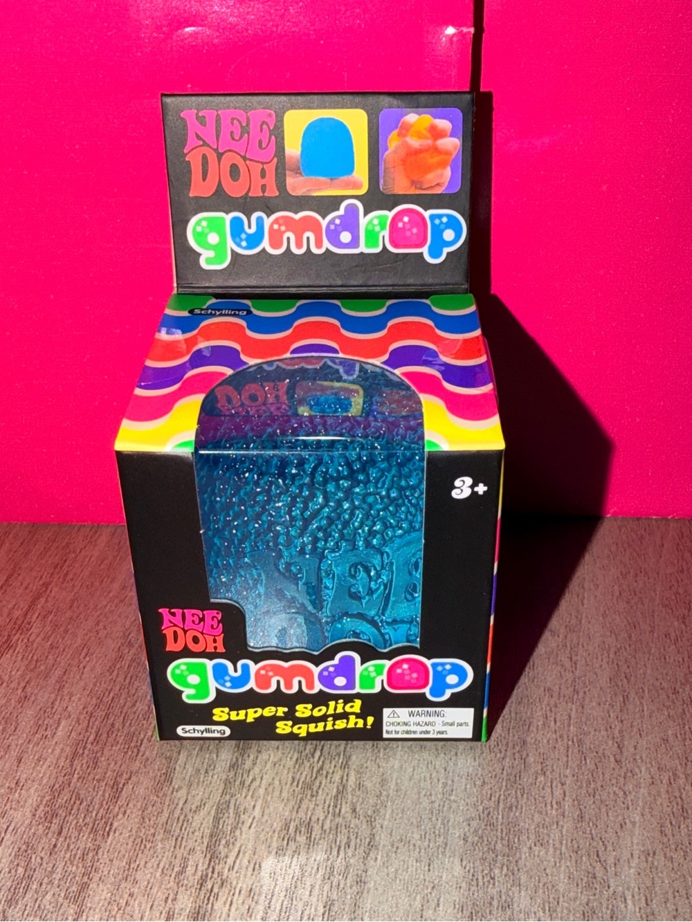 Authentic Needoh Gumdrop-Blue